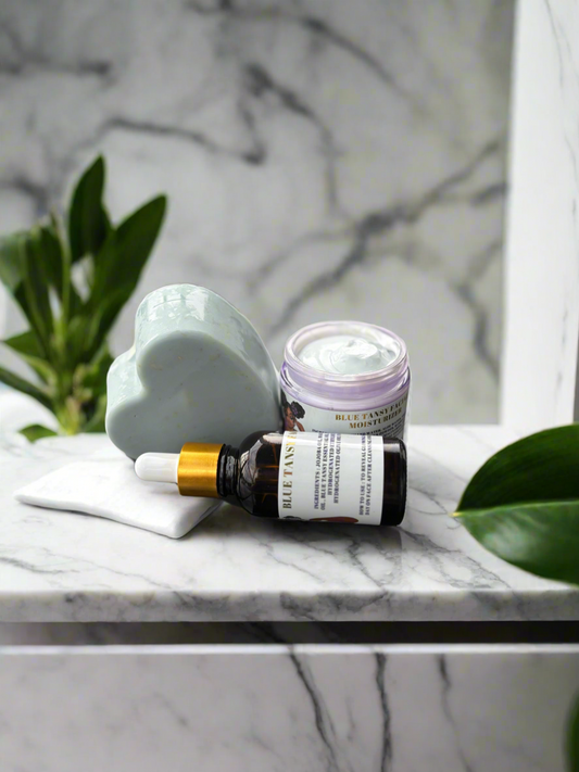 Blue tansy facial set