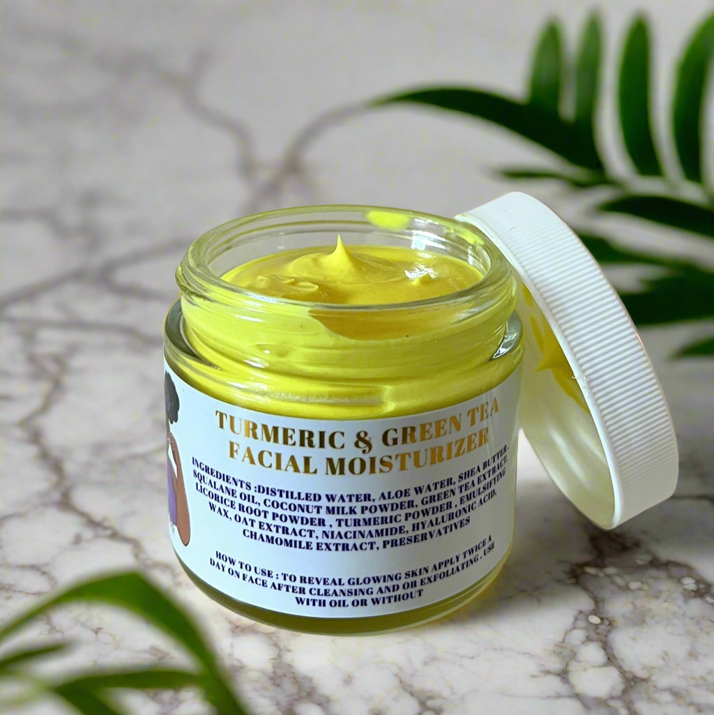 Turmeric & Green Tea moisturizer