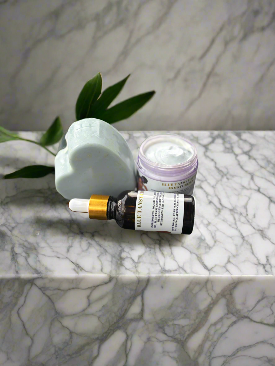 Blue tansy facial set