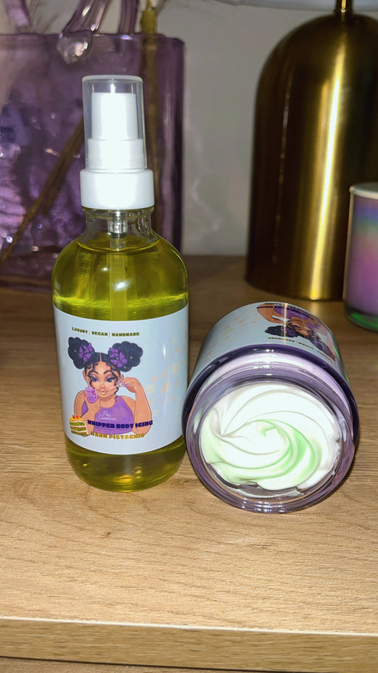 Whipped Body butter & body oil combo