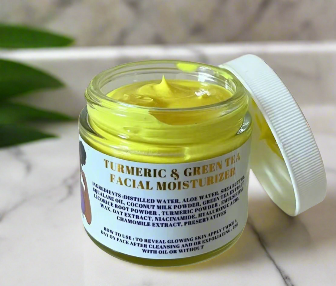 Turmeric & Green Tea moisturizer