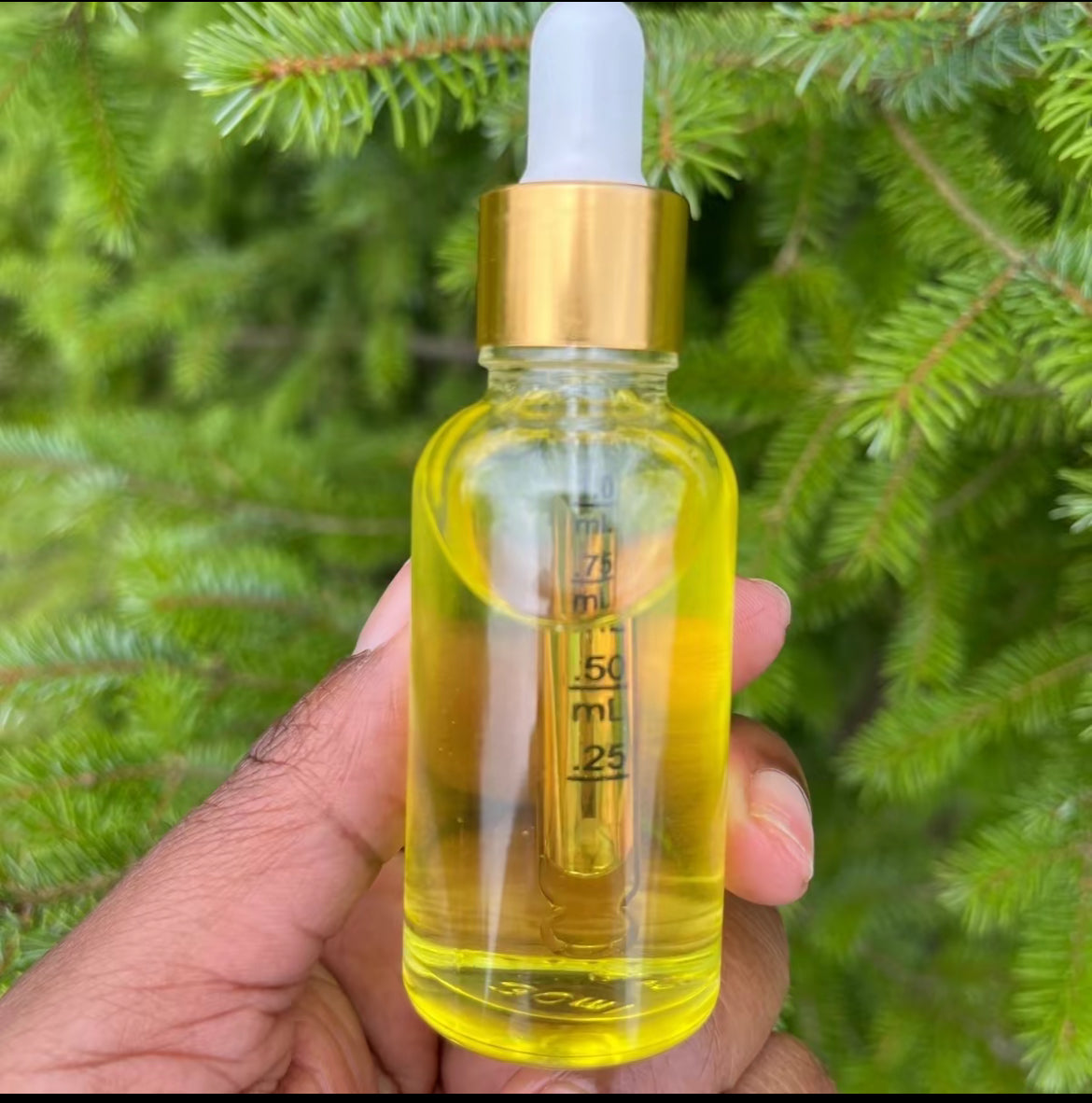 Turmeric infused facial oil